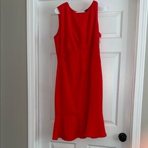 Rachel Roy (NWT) Elegant Orange Sleeveless‎ Dress - Size 14w